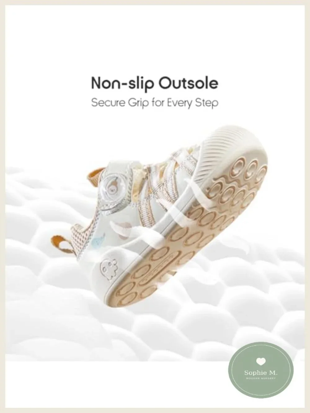 Toddler Breathable Mesh Walking Shoes Hook-and-Loop Closure
